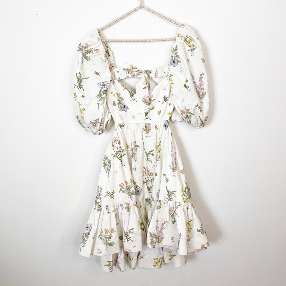 Zimmermann Jeannie Floral Open Back Dress - Picture 4 of 8